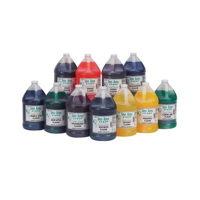 Gold Medal 1225S Blue Raspberry Snow Cone Syrup Sweetened w/ Saccharin, Ready-To-Use, (4) 1 gal Jugs