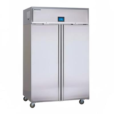 Delfield GAR2NP-S 48" 2 Section Reach In Refrigerator, (2) Left/Right Hinge Solid Doors, 115v, Silver