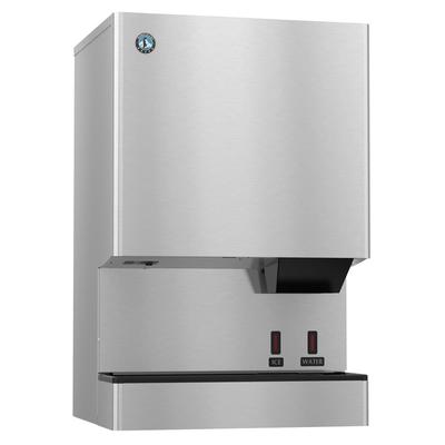 Hoshizaki DCM-500BWH-OS 590 lb Countertop Nugget Ice & Water Dispenser - 40 lb Storage, Cup Fill, 115v, 590 lb. Daily Production, Cubelet Ice, Stainless Steel