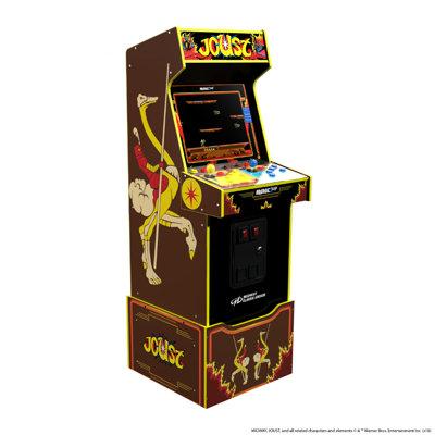 Arcade 1Up Joust 14-in-1 Midway Legacy Edition Arcade w/ Licensed Riser & Light-up Marquee, Arcade1up | 58 H x 20 W x 21 D in | Wayfair