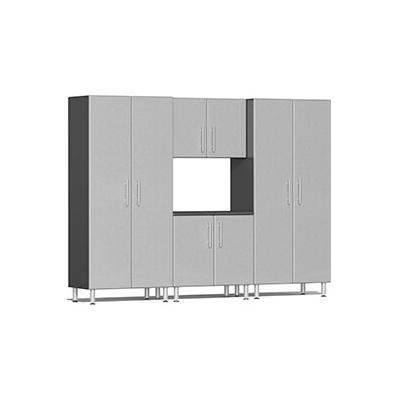 Ulti-MATE Garage Cabinets 4-Piece Cabinet Kit in Stardust Silver Metallic