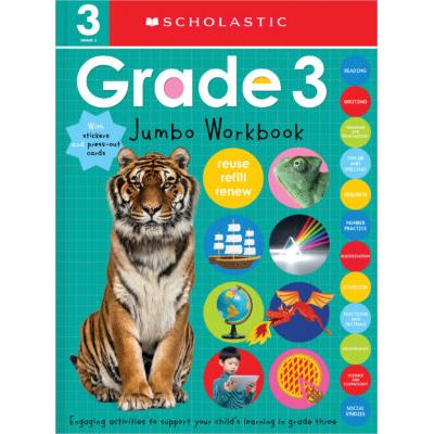 Scholastic Early Learners: Third Grade Jumbo Workbook