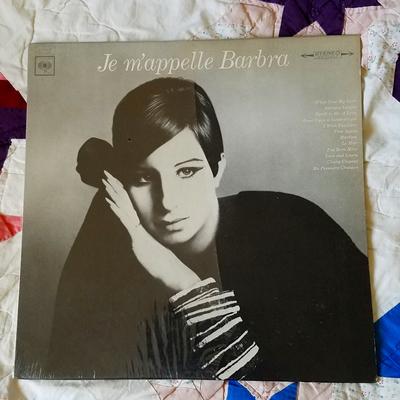 Columbia Media | 1966 Barbra Streisand Je M' Appelle Barbra Vinyl Record | Color: Black/Gray | Size: Os
