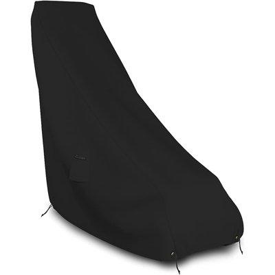 Arlmont & Co. Heavy Duty Waterproof Push Lawn Mower Cover, Durable & UV Resistant Outdoor Riding Lawn Mower Cover in Black | Wayfair