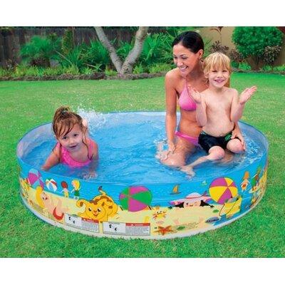 Intex Beach Days Snap Set Pool Plastic | Wayfair 56451ep