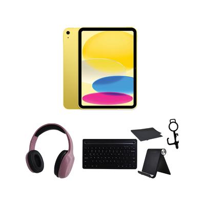 Apple Tablets Yellow/Rose - Yellow & Rose Gold 10.9'' 64-GB Wi-Fi iPad 10th Gen Set