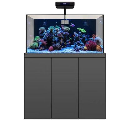 AQUA DREAM Coral Reef Aquarium 135 Gallon Fish Tank Complete Set | 40.2 H x 24 W x 19.7 D in | Wayfair REEF-1260-SILVER