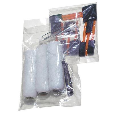 ZORO SELECT 5DGX0 12  x 10  Open Poly Bags, 2 mil, Clear