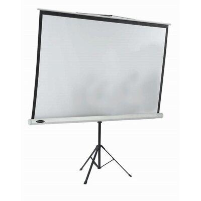 AARCO Portable Tripod Projector Screen, Steel in White | 70 H x 70 W in | Wayfair TPS-70