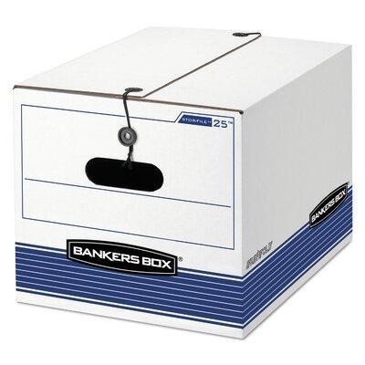 Bankers Box® Liberty Max Strength Storage Box, Letter Legal, 12-1 4 x 16 x 11, WE Blue 12 Ctn Corrugated in Blue White | Wayfair FEL00025