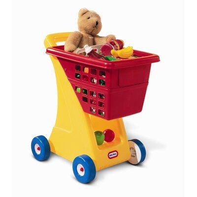 Little Tikes Shopping Cart- primary colors Plastic in Red/Yellow | 23 H x 12.5 W x 16.5 D in | Wayfair 612428