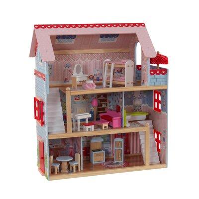KidKraft Chelsea Dollhouse Manufactured Wood in Brown, Size 27.94 H x 13.0 W x 24.75 D in | Wayfair 65054