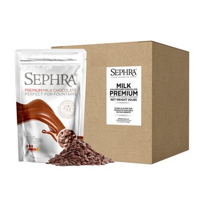 Sephra Premium Milk Chocolate Case | 20 lbs | Wayfair 28005