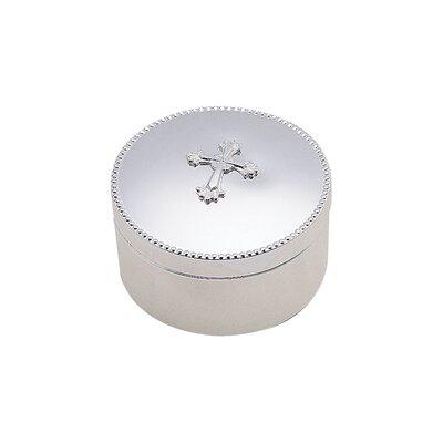 Reed & Barton Abbey Round Box in Gray/Pink | 4 W x 4 D in | Wayfair 4700