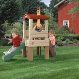 Step2 Naturally Playful Lookout Treehouse Climber Plastic in Brown | 4.8 H x 66 W x 2.1 D in | Wayfair 776999