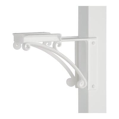 Whitehall Products 55.5" H Decorative Post whiteAluminum | 55.5 H x 4 W x 10 D in | Wayfair 15993