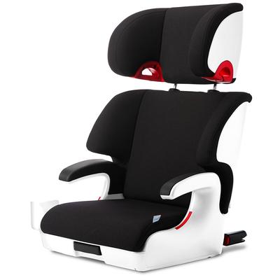 Clek Oobr High Back Belt Positioning Booster Car Seat - Railroad / White (Albee Exclusive)