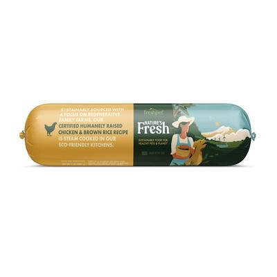 Nature's Fresh Certified Humanely Raised Chicken & Brown Rice Dog Food Recipe Roll, 2 lbs.