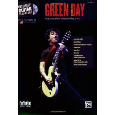 Green Day Ultimate Guitar Playalong Guitar Tab Songbook Ultimate Playalong