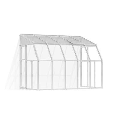 Canopia Sunroom 2 Greenhouse Acrylic Panels Resin Polycarbonate Panels in White | 97.2  H 78.9  W x 127.6  D | Wayfair 702485