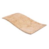 Earth's Whisper,'Modern Rectangular Tray in Natural Mexican Marble'