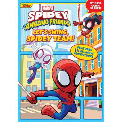 Spidey and His Amazing Friends: Let's Swing, Spidey Team! (My First Comic Reader!) (paperback) - by