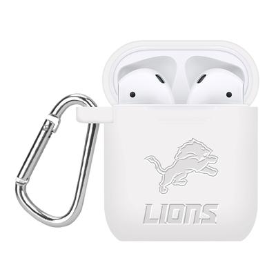Detroit Lions Debossed Silicone AirPods Case Cover