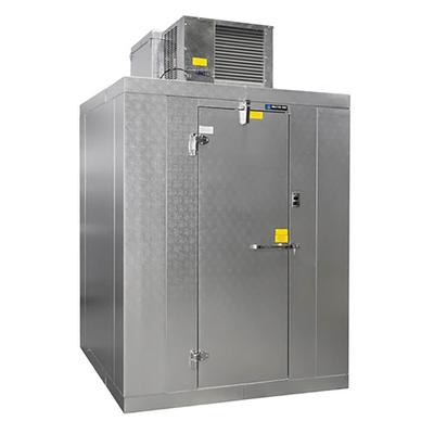 Master-Bilt QODF8768-C Outdoor Walk-In Freezer w/ Right Hinge - Top Mount Compressor, 6' x 8' x 8' 7"H, Floor