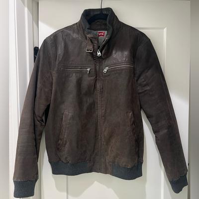 Levi's Jackets & Coats | Levi’s Genuine Leather Jacket | Color: Brown | Size: L