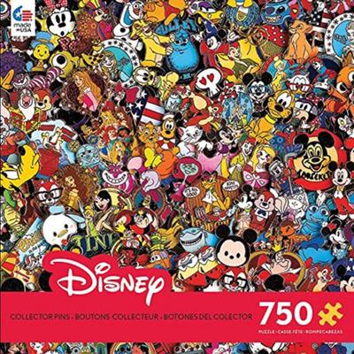 Disney Games | Ceaco: Disney Collection - Photo Magic Pins Puzzle (750 Pc) | Color: Red | Size: Os