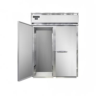 Continental DL2FI-E 68 1/2" 2 Section Roll In Freezer, (2) Solid Doors, 115/208-230v, Silver