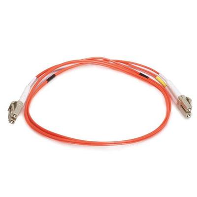 MONOPRICE 2616 Fiber Optic Patch Cord,LC/LC,1m,Orange
