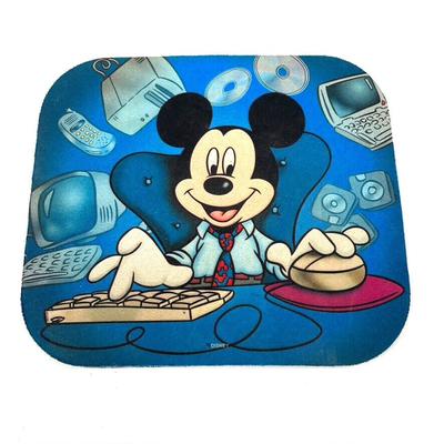 Disney Computers, Laptops & Parts | Disney Mickey Mouse Mousepad Computer Software Rubber Rare Htf Vtg | Color: Blue | Size: Os