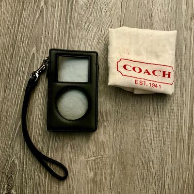 Coach Portable Audio & Video | Coach Ipod Case - Black | Color: Black/Silver | Size: Os