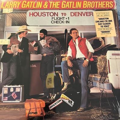 Columbia Media | Larry Gatlin & The Gatlin Brothers "Houston To Denver" Columbia Fc39291 | Color: Black | Size: Os