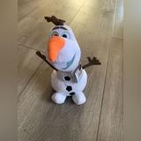Disney Toys | Disney Frozen Olaf Stuff Toy Nwt The Toy Is Approximately 6” | Color: Blue/White | Size: Osb