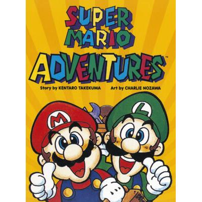 Super Mario Adventures (paperback) - by Kentaro Takekuma