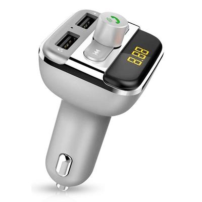 Fresh Fab Finds Wireless FM Transmitter 3.4A USB Car Charger Hands-Free Call MP3 Player TF Card USB Disk Reader