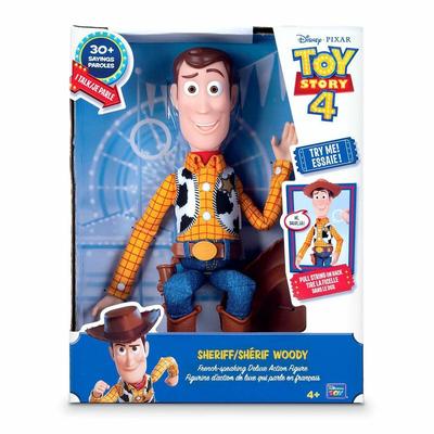 Thinkway Toy Story 4 Sheriff Woody - French Speaking