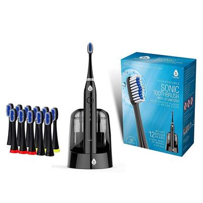 PURSONIC Sonic Smart Series Rechargeable Toothbrush With UV Sanitizing Function - Black