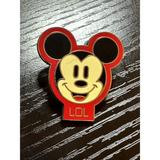 Disney Computers, Laptops & Parts | Disney Trading Pin Lol Mickey Mouse Head Red | Color: Red | Size: Os