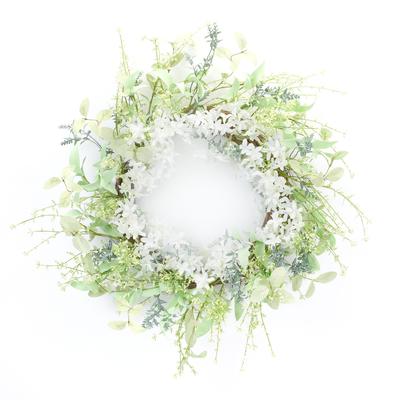 Mixed Floral Wreath 21