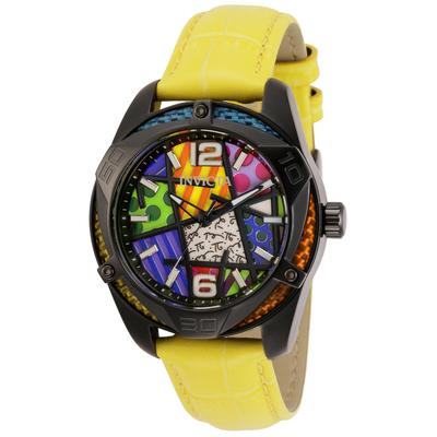 #1 LIMITED EDITION - Invicta Britto Unisex Watch - 38mm Yellow with Interchangeable Strap (32403-N1)