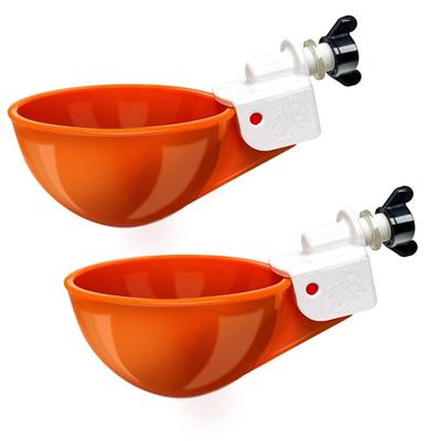 Jumbo Automatic Poultry Drinker, 4.25  L X 2.75  W X 1.5  H, Pack of 2, 2 CT
