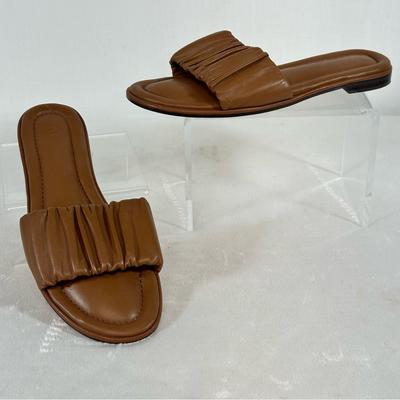 J. Crew Shoes | J Crew Brown Slide On Sandals Sz 7.5 | Color: Brown | Size: 7.5