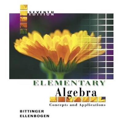 Elementary Algebra: Concepts & Applications