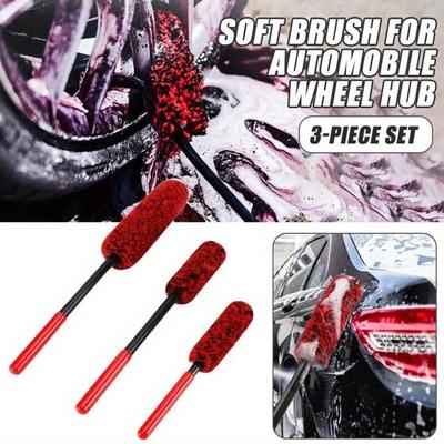 Auto Wheel Detailing Brush Bendable Wheel Car Cleaning Tools For Car Rim Tire Washing Easily Clean Hard-to-reach