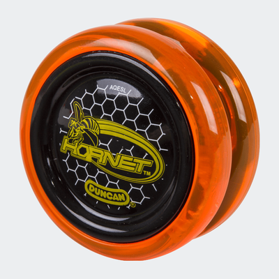 Duncan Toys Toys Hornet Pro Looping Yo-Yo With String, Ball Bearing Axle And Plastic Body, Blue With Yellow Cap - Black