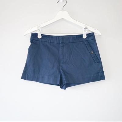 Kate Spade Shorts | Kate Spade Saturday Chino Shorts In Navy Blue Size 00 | Color: Blue | Size: 00