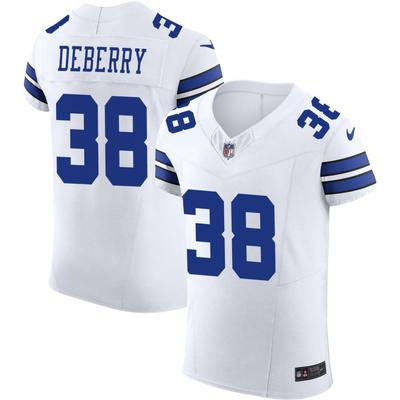 Josh DeBerry Men's Nike White Dallas Cowboys Vapor F.U.S.E. Elite Custom Jersey